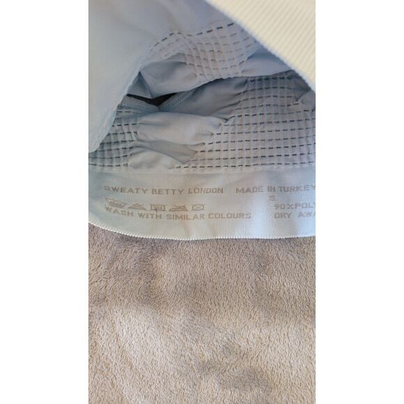 Sweaty Betty Stamina Blue Sports Bra - Picture 4 of 4